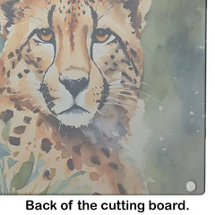 Cheetah Glass Cutting Board